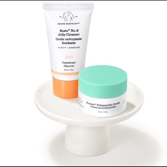 🆕 Drunk Elephant Peptides + Cleanser Travel Set - Picture 5 of 7